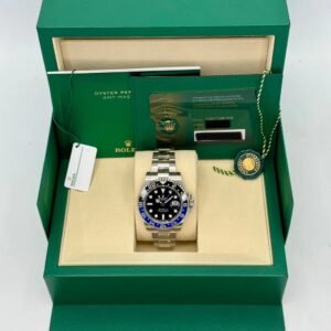 NEW 2025 Rolex GMT-Master II "Batman" 40mm 126710BLNR (126710) Stainless Steel Oyster Bracelet Black Dial